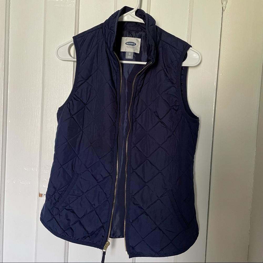 Navy Blue Old Navy Vest